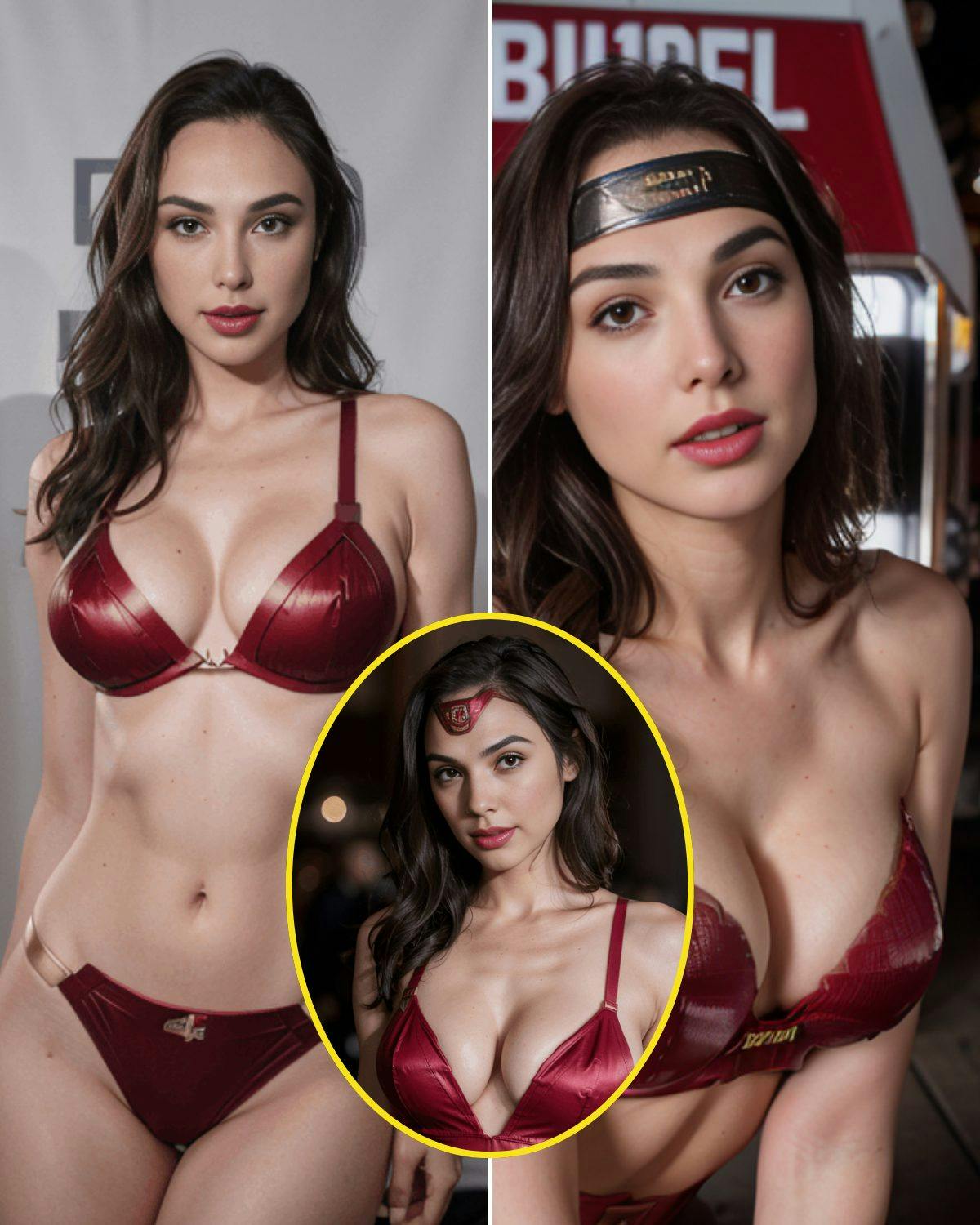 Cover Image for Gal Gadot attracts all eyes with her brilliant red bikini
